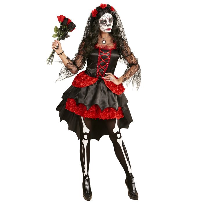 Dia de los Muertos kostuum voor dames