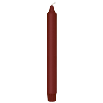 Dinerkaarsen bordeaux 8x - 24 cm