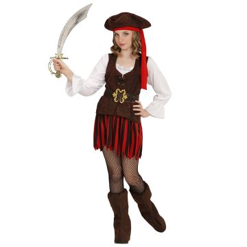 Caribisch piratenkostuum voor meisjes