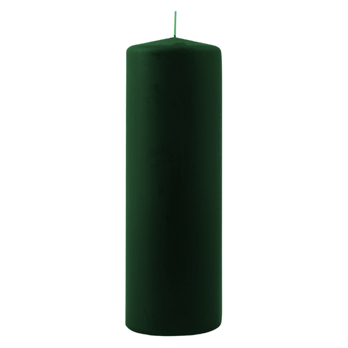 Blokkaars fles groen 1x - 6x18 cm
