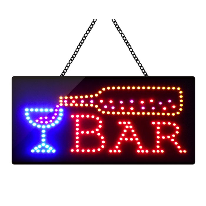 LED bar bord - 48x25 cm