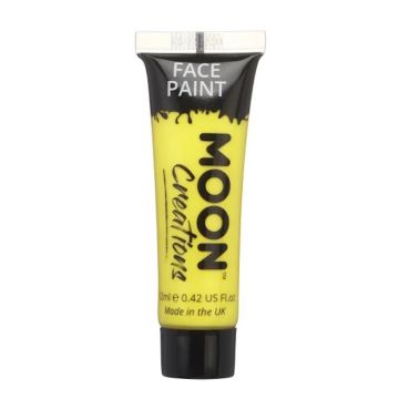 Gezichtsschmink Geel 12 ml Moon Creations