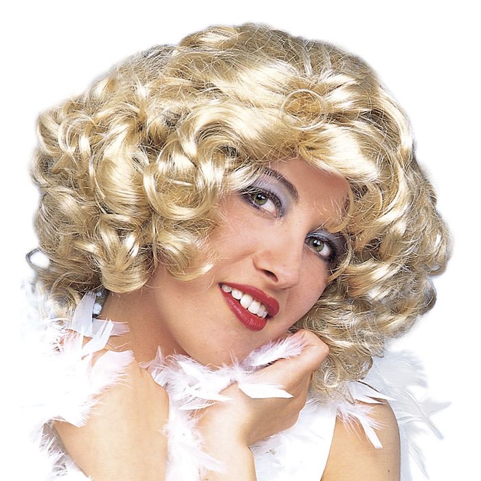 Marilyn Paryk met blond haar