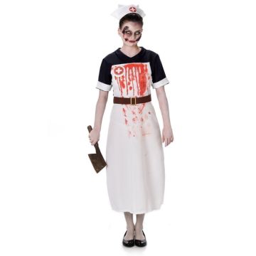 Zombie verpleegster kostuum voor dames