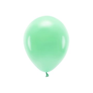 Pastel Mint ballonnen 10x - 30 cm