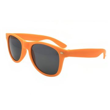 Zonnebrillen wayfarer oranje - onesize 