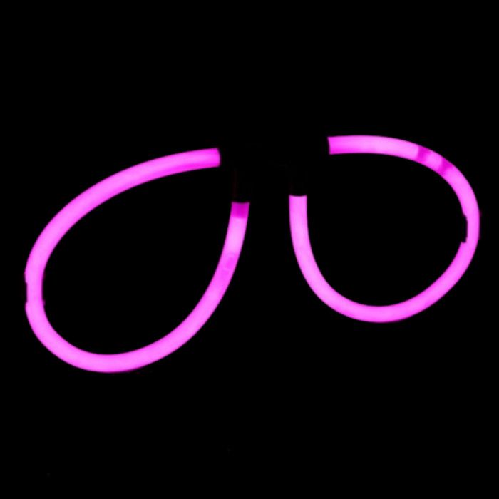 Kniklicht brillen roze - onesize