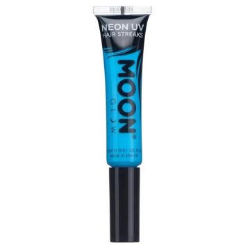 Neon UV Haarkleur Intens Blauw, Moon Creations - 15 ml 