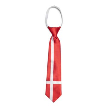 Dannebrog Stropdas in Rood En Wit