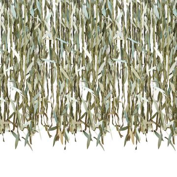 Jungle bladeren streamers backdrop van papier - 100 meter