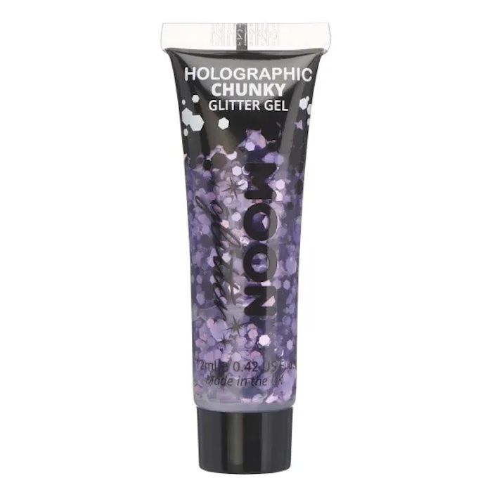 Holografische Chunky Glitter Gel Paars 12 ml Moon Creations
