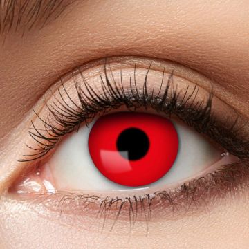 Contactlenzen bloedrood