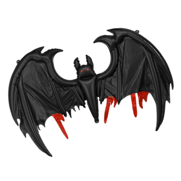 Vleermuis folieballon - 120x81 cm