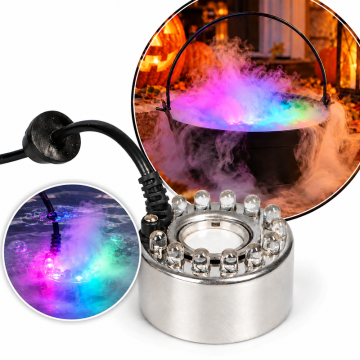 Waterrookmachine met LED-licht in meerdere kleuren