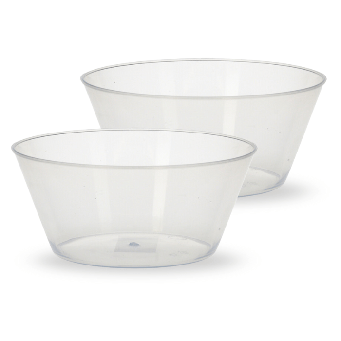 750 ml plastic kom 2x herbruikbaar