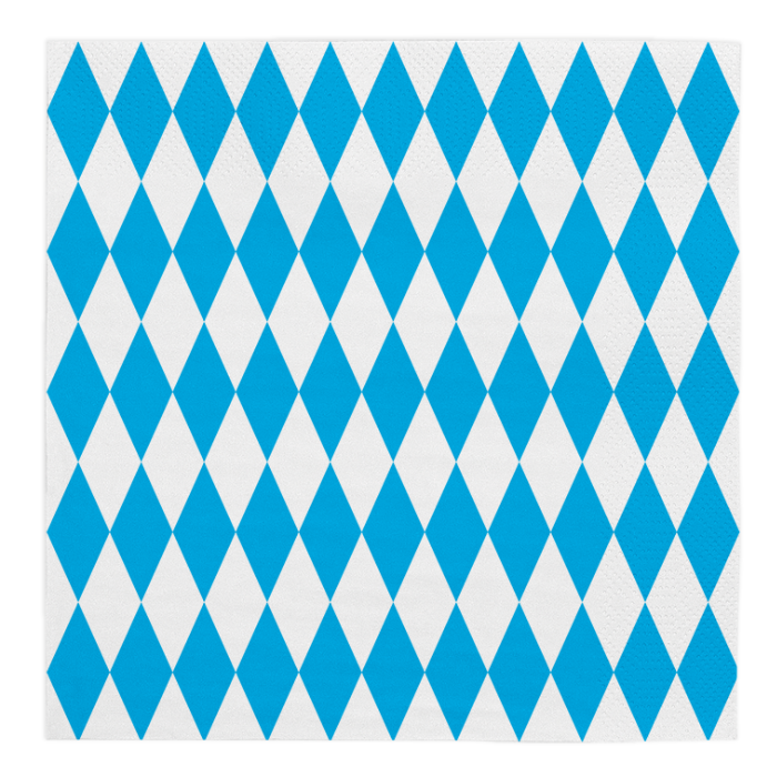 Oktoberfest servetten 20x - 33x33cm
