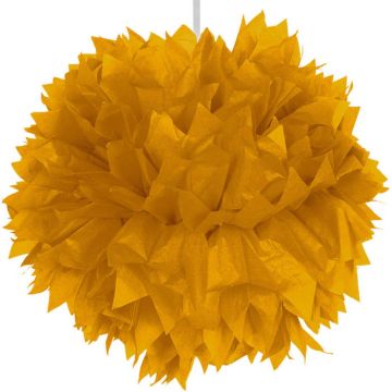 Gouden pompom - 30 cm
