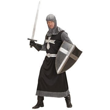 Ridders kostuum met lange cape