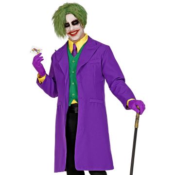 Boosaardig clown kostuum voor volwassenen