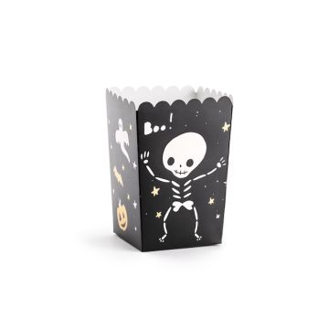 Halloween popcorn beker 6x