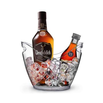 Transparante Ijsemmer champagne bowl 4 liter