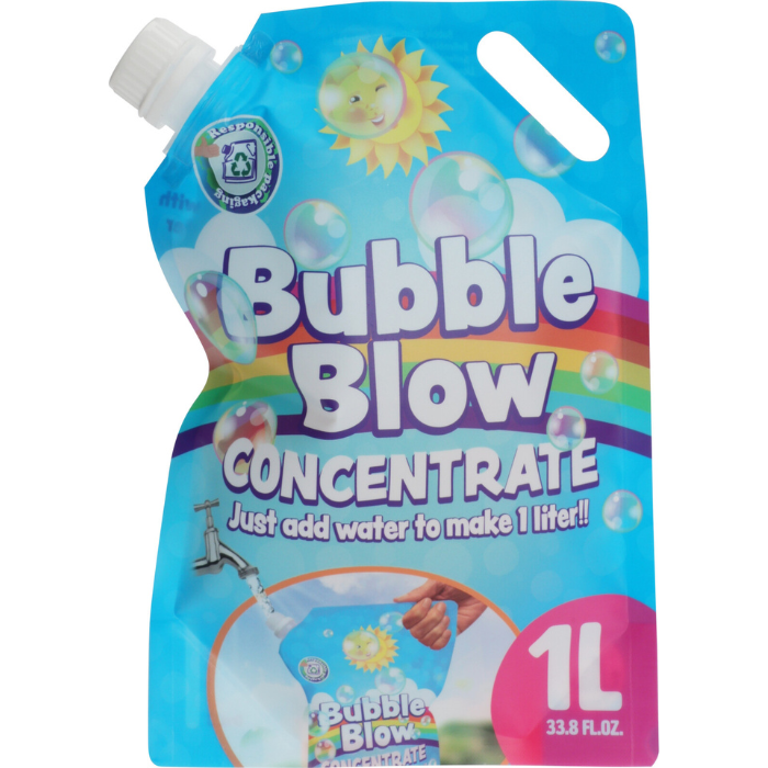 Zeepbellen vloeistof refill 1 L