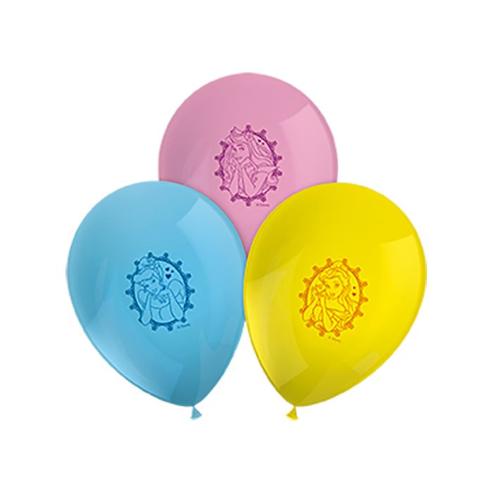 Ballonnen met Disney prinsessenmotieven 8x