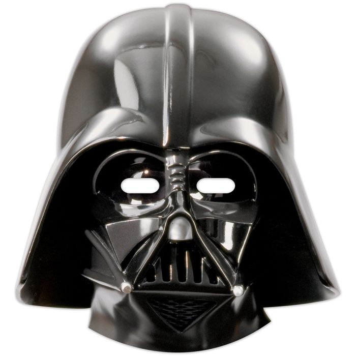 Star Wars Darth Vader papieren masker 6x