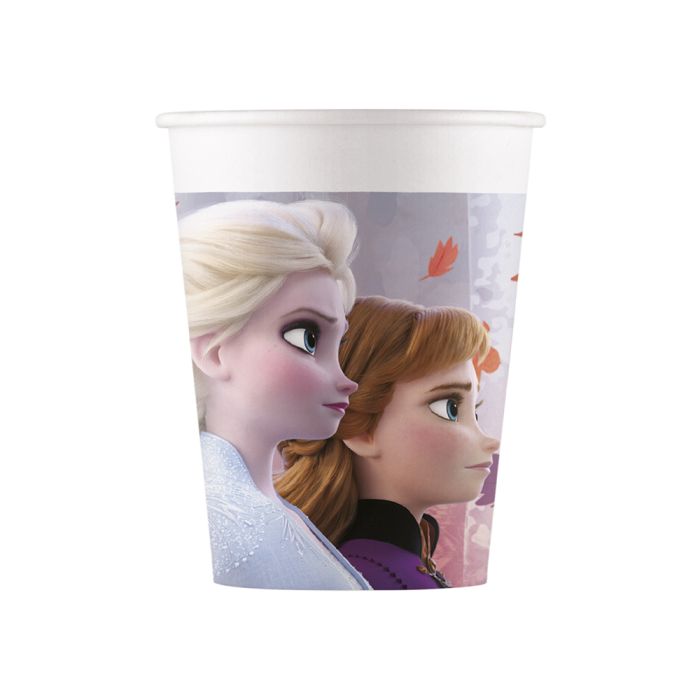 Frozen 2 papieren bekers 8x - 200 ml