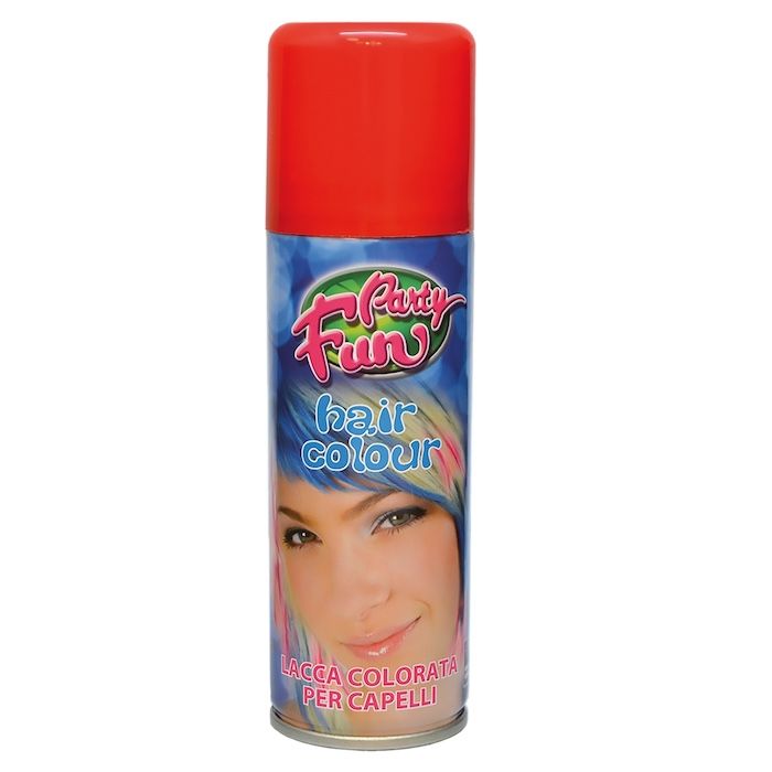 Haarspray met kleur 125 ml rood