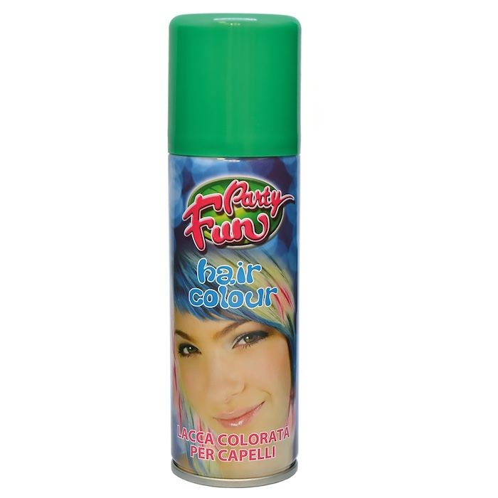 Haarspray met kleur 125 ml groen
