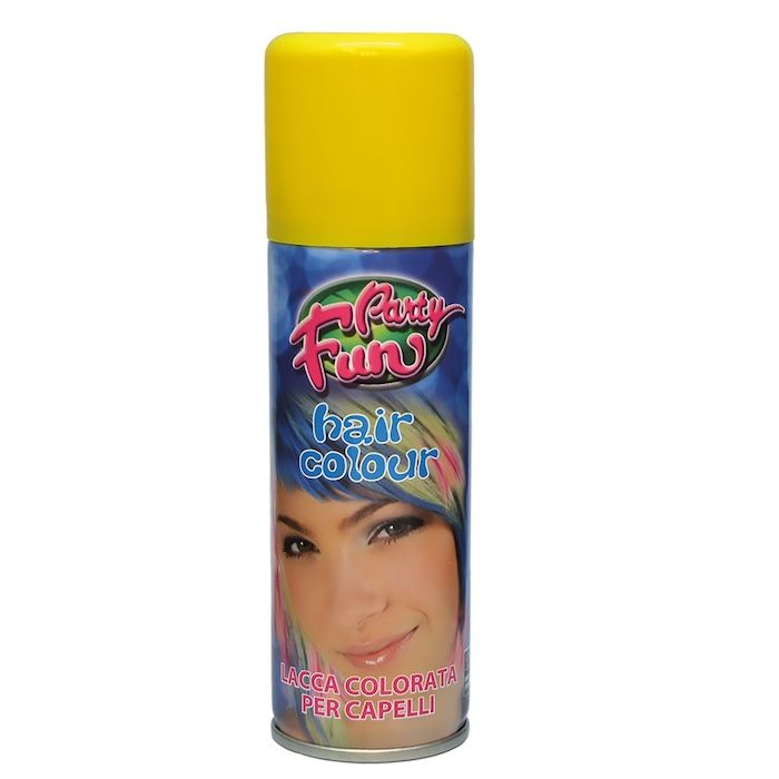 Haarspray met kleur 125 ml geel