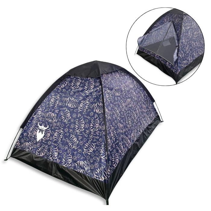 FRIGG 2-persoons tent Premium - 1-laags festivaltent PartyVikings