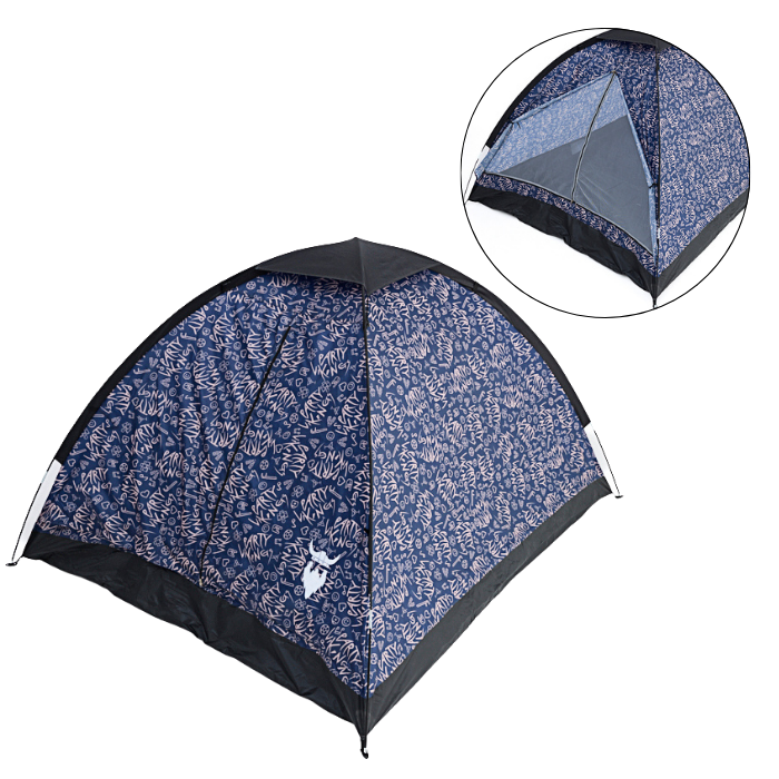 BJORN 4-persoons tent Premium - 1-laags festivaltent PartyVikings