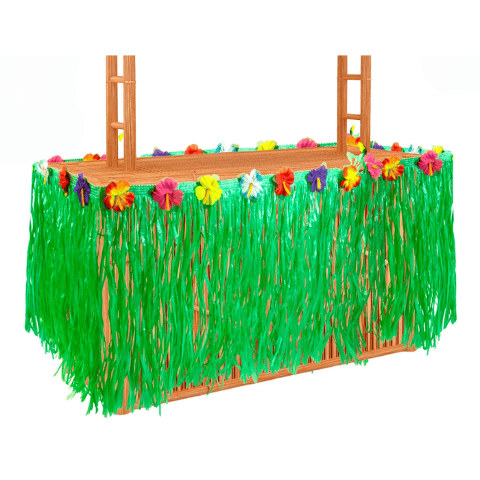 Hawaii grøn bordskørt - 275x70 cm