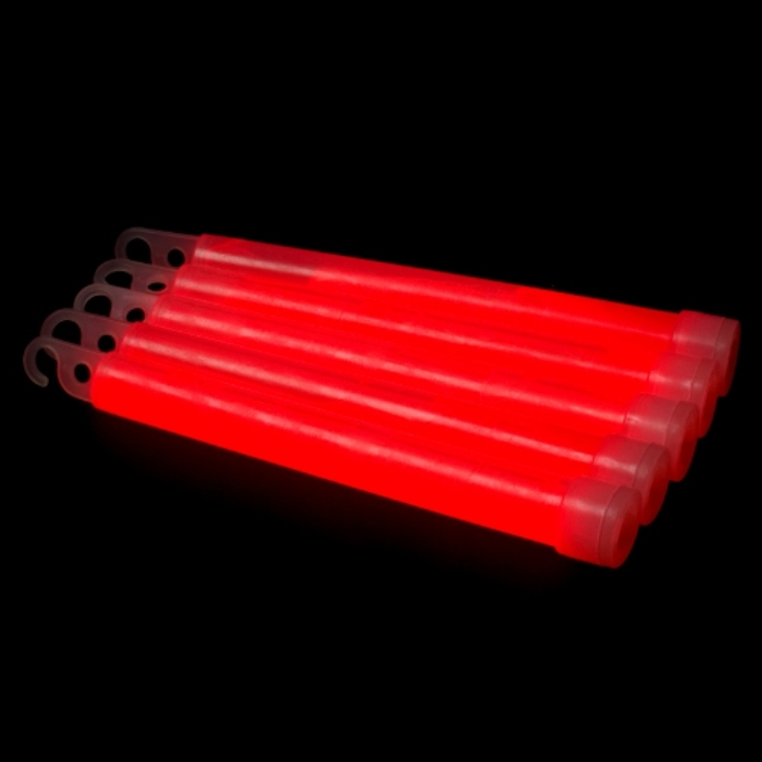 Jumbo kniklichten rood 10x 1,2x25 cm