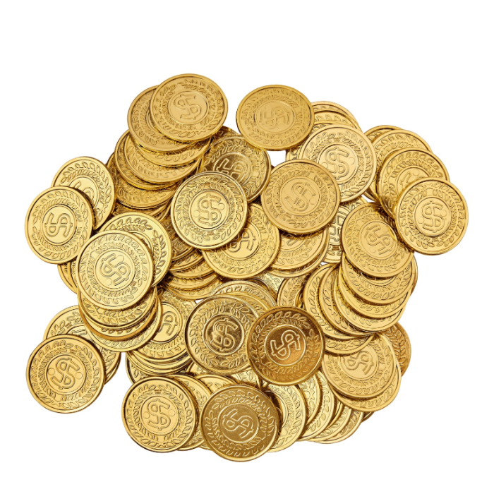 Gouden munten 100x