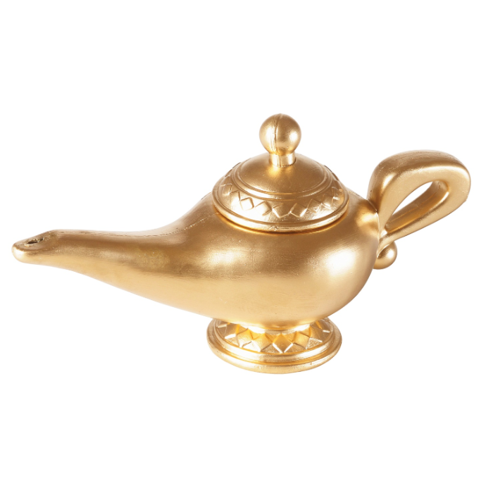 De magische lamp van de Geest 23x12 cm