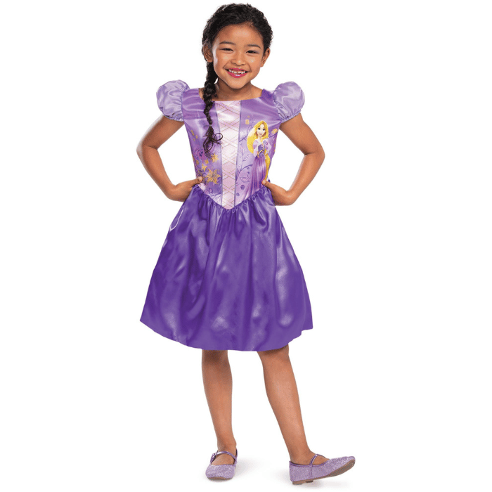 Disney® Twee op de Vlucht Rapunzel kostuum voor kinderen