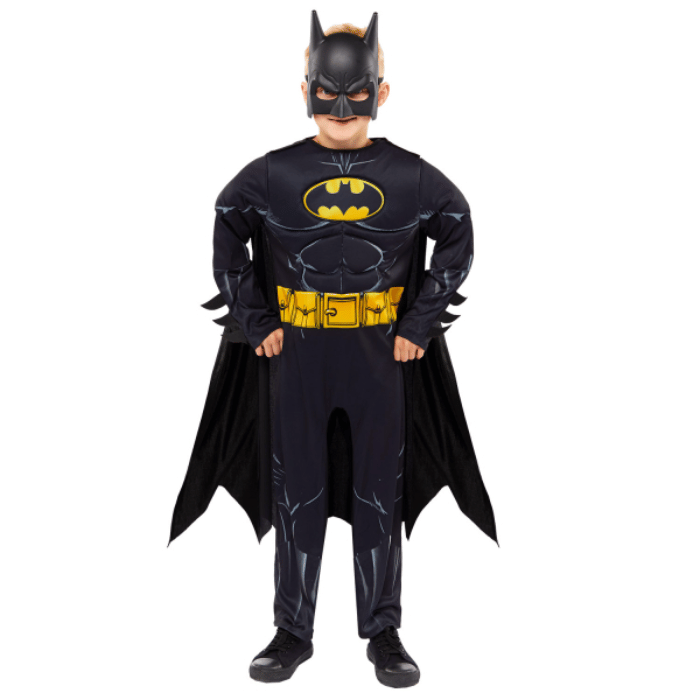 Batman® Classic zwart kostuum voor kinderen