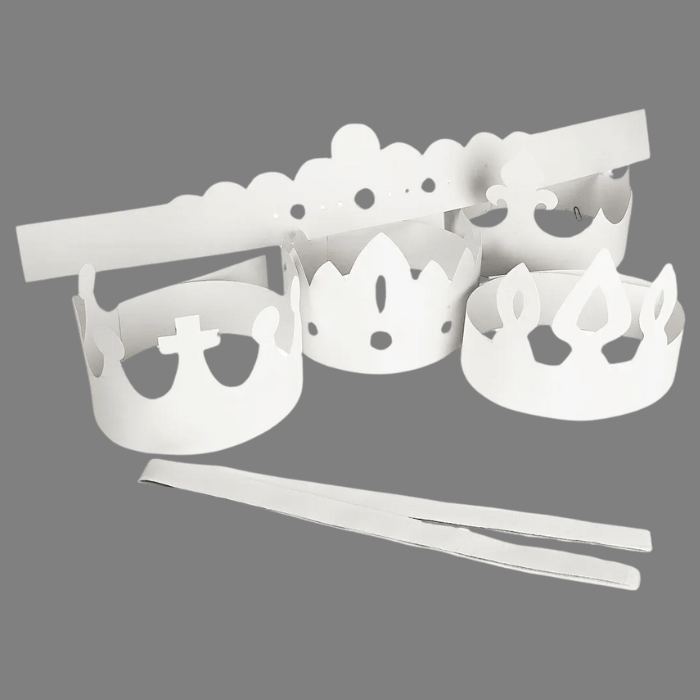 DIY schilder zelf kronen 5x