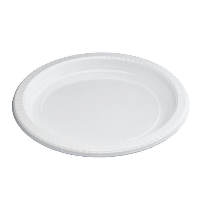 Plastic diepe bord 25x - ø22 cm