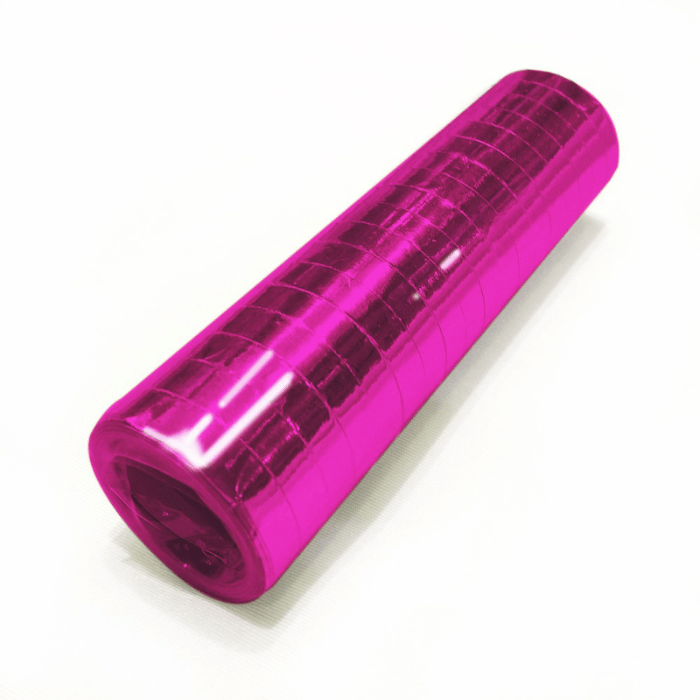 Metallic roze serpentines 3x