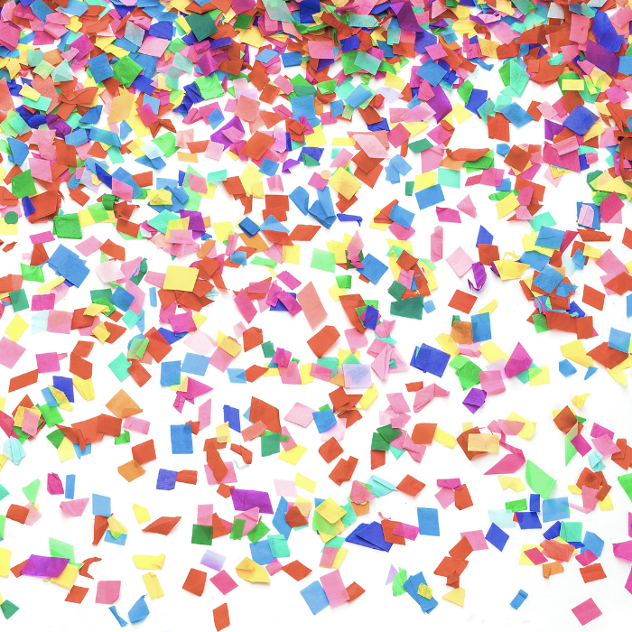 Confetti 1 kg meerkleurig