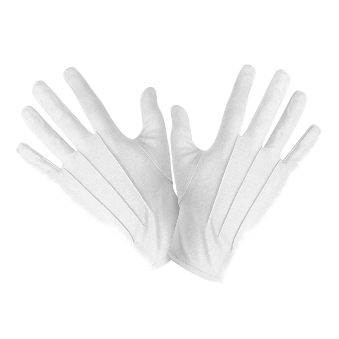 Witte handschoenen