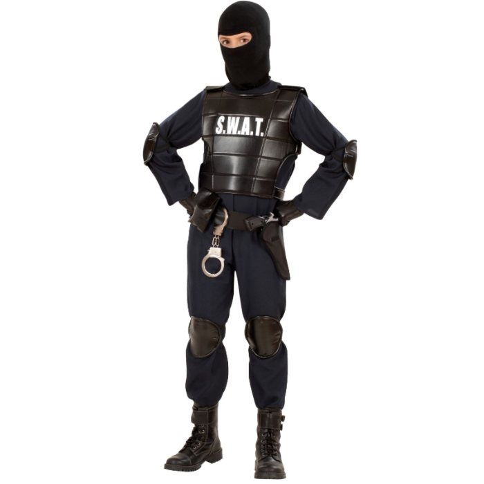 SWAT politie kostuum voor kinderen