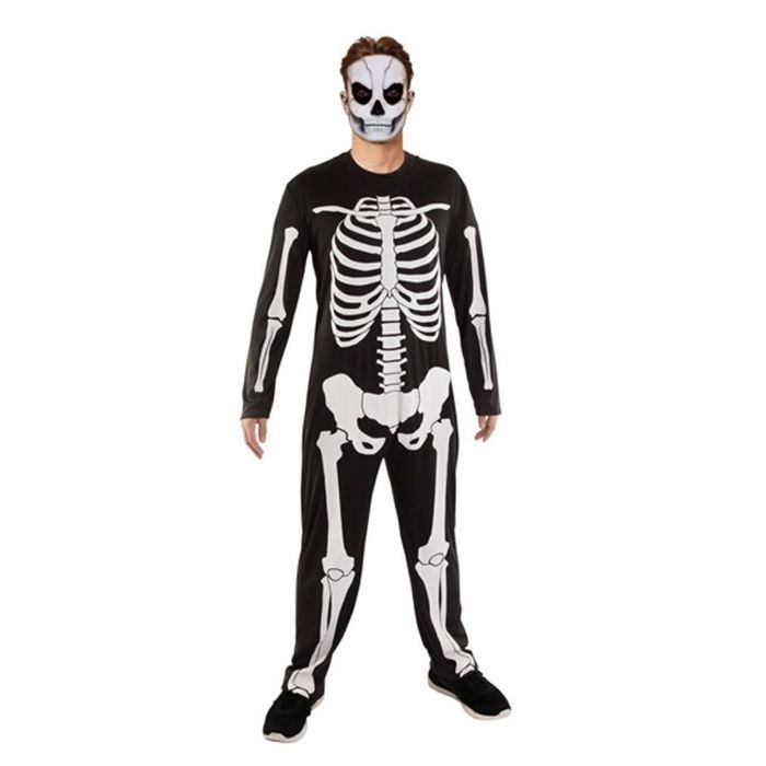 Skeletkostuum voor heren