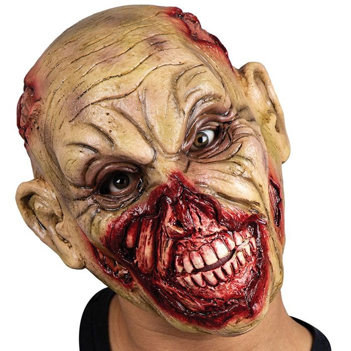 Spookachtig levende doden masker
