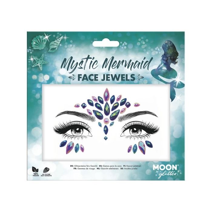 Gezichtsdecoraties Mystic Mermaid 
