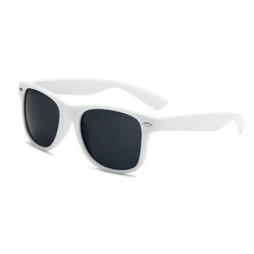 Zonnebrillen wayfarer wit - onesize